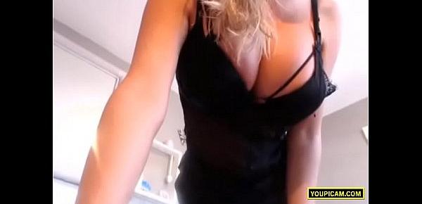 Hot Girl With Big Boobs Shows Off Her Body On Cam Lingerie Part 3